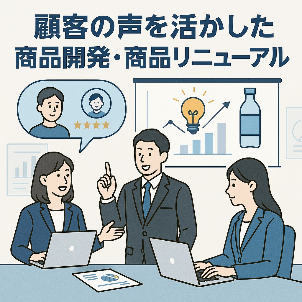 商品開発・商品リニューアルのお悩み解決します ＊歴15年の消費者分析のプロがお手伝いします＊ イメージ1