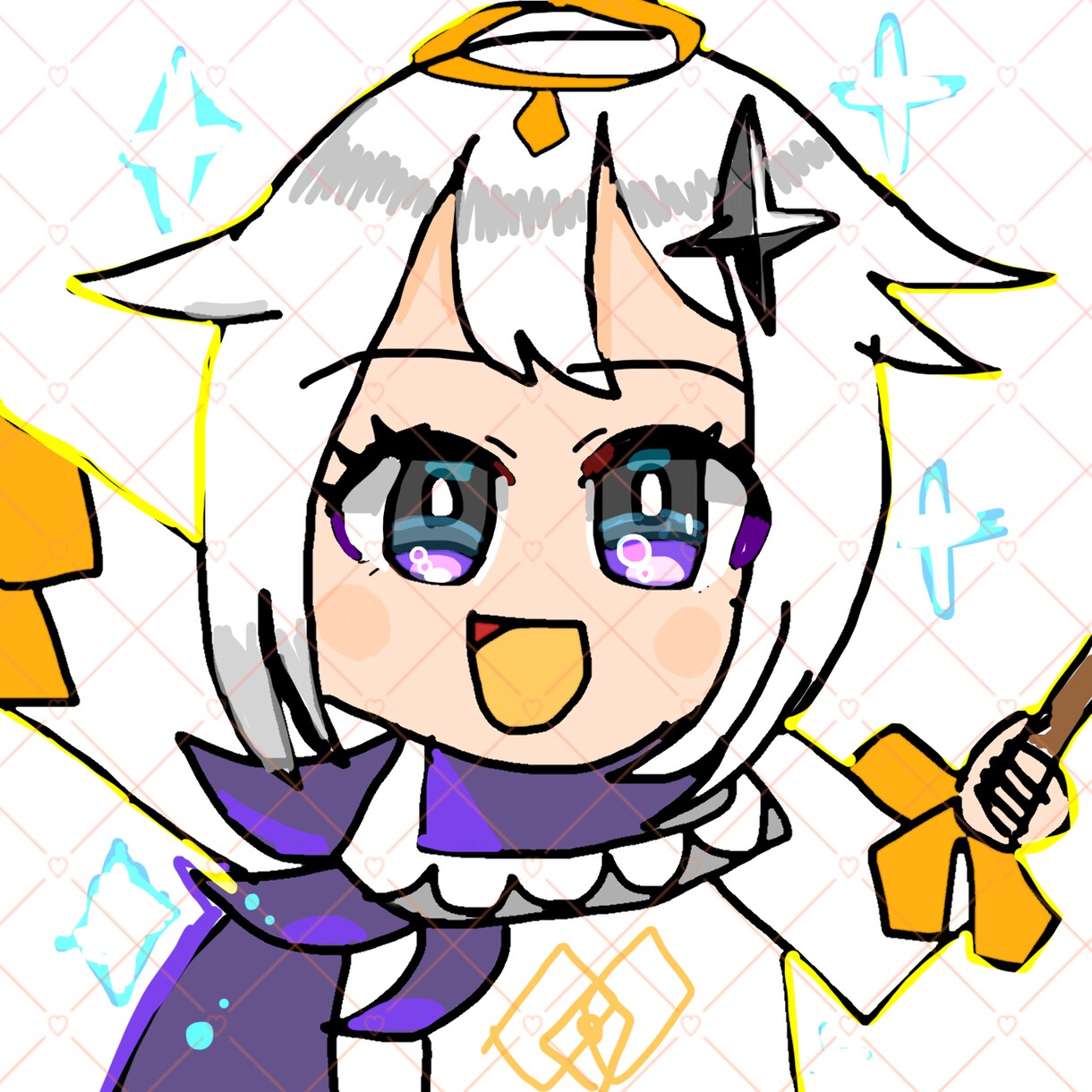 可愛い女の子イラスト描きます 可愛いミニキャライラスト描きます！ イメージ4
