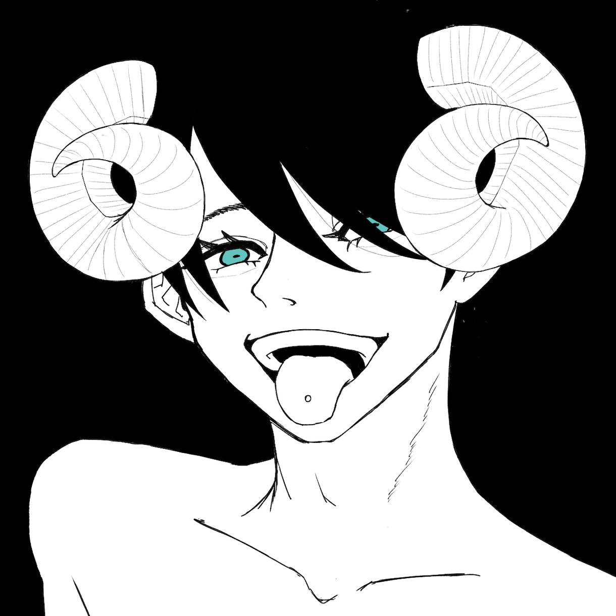 かっこいいTwitterのアイコン描きます あなたのイメージにぴったりなアイコン用イラストを制作します！ イメージ3
