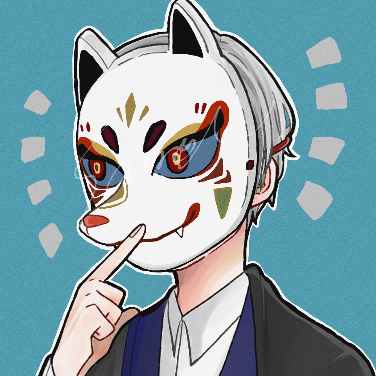 SNSなどに使えるアイコン作成します 等身絵もミニキャラも描けます！ペアアイコン等にも対応可能です イメージ1