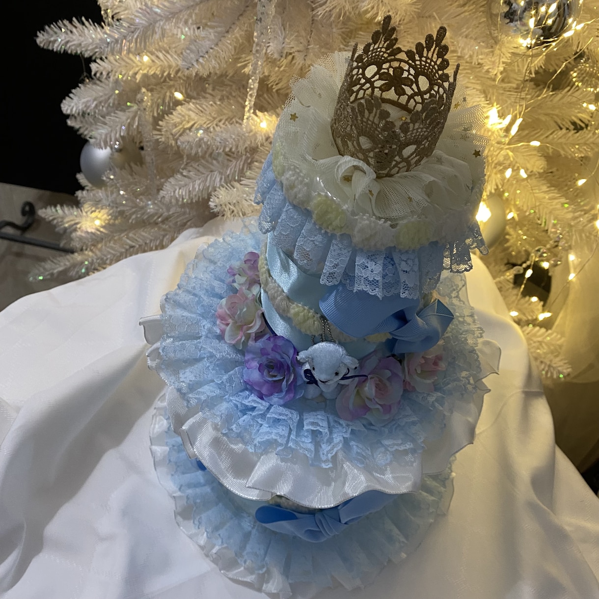 祝福の幸せ溢れるダイパーケーキ制作します 想いを重ねた、特別な忘れられないギフト イメージ7