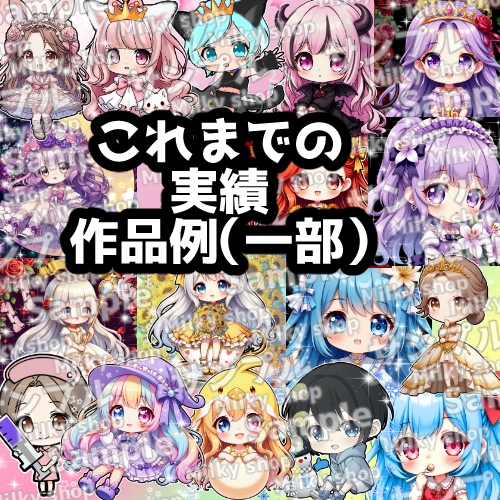 フォロー増加報告続出アバターアイコン制作します 配信革命アバター数字を動かす第一印象♥かわいくて愛される イメージ5