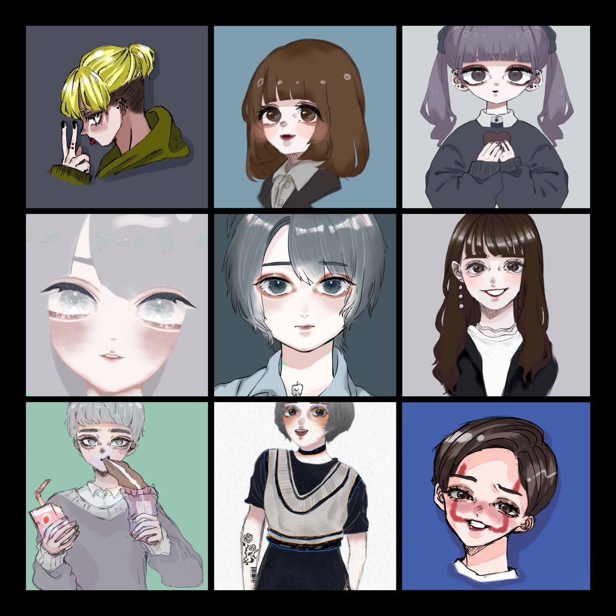アイコン等のイラスト描きます リアルなイラスト、お任せ下さい☺︎︎ イメージ5