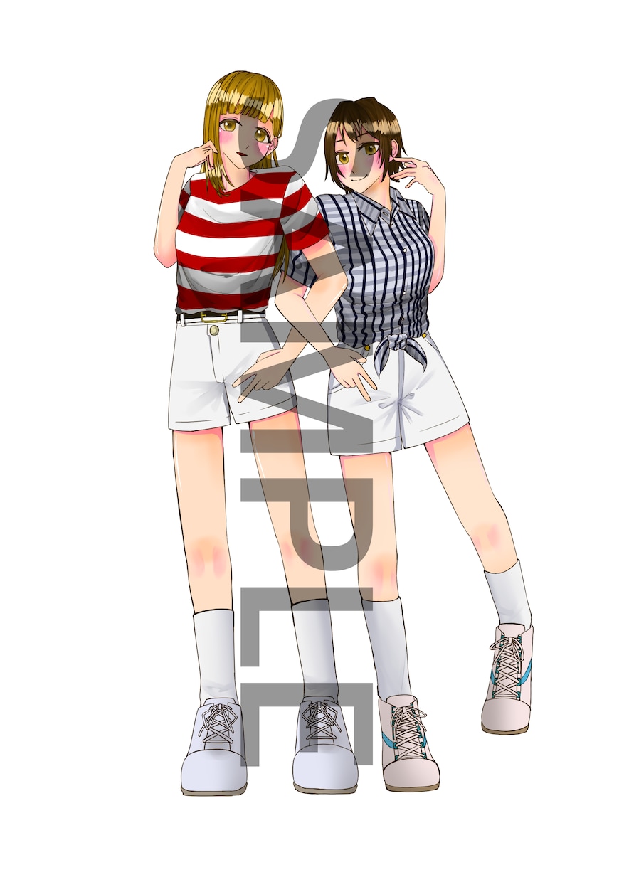 立ち絵、キャラクター制作致します 日常からファンタジーまでなんでもかけます！ イメージ5