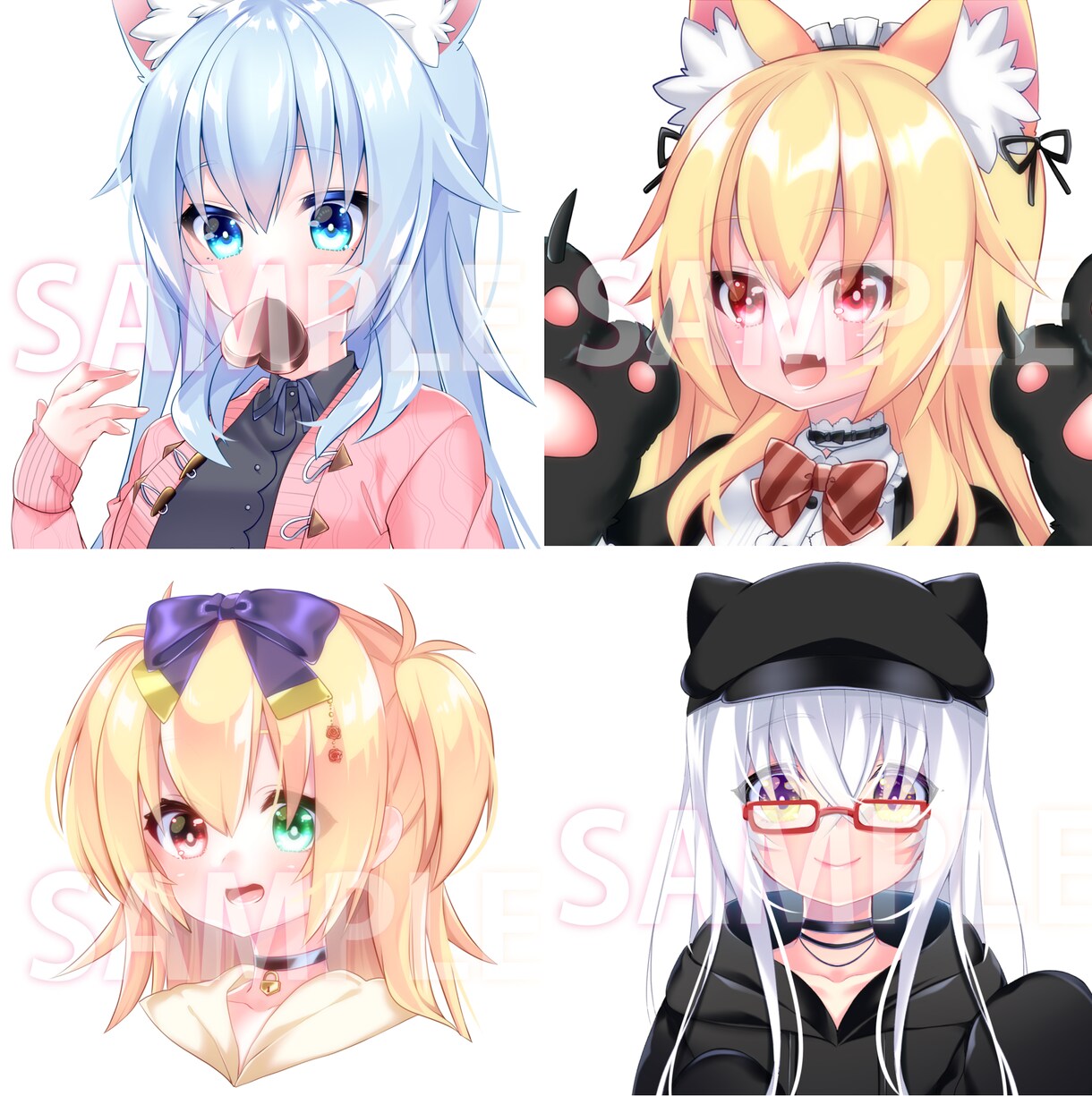 SNS用アイコン製作致します SNS専用のイラスト製作いたします！ イメージ9