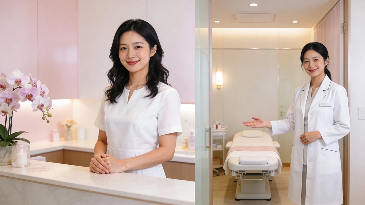 美容サロン専用のAI看板娘をデザインしますます クリニックの安心感と清潔感を伝えるキャラクターを制作 イメージ3