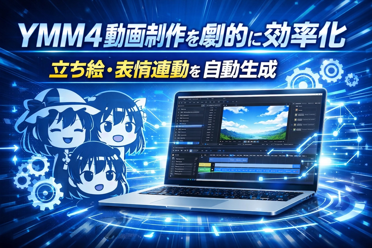 ゆっくり動画の台本を自動生成します 生成AIを活用したYMM4動画制作効率化ツール イメージ1