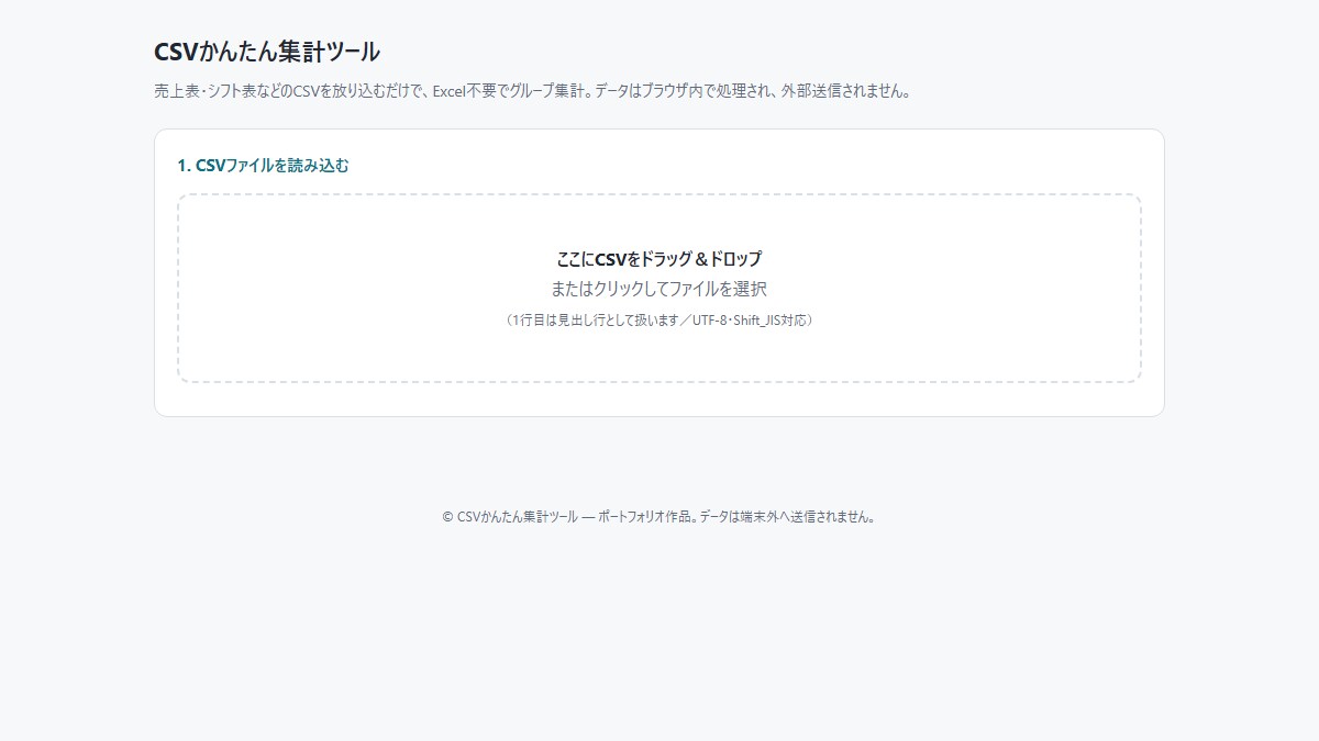 面倒な集計・チェック作業を自動化ツールにします Excelでの毎月の集計を、放り込むだけの仕組みに イメージ1