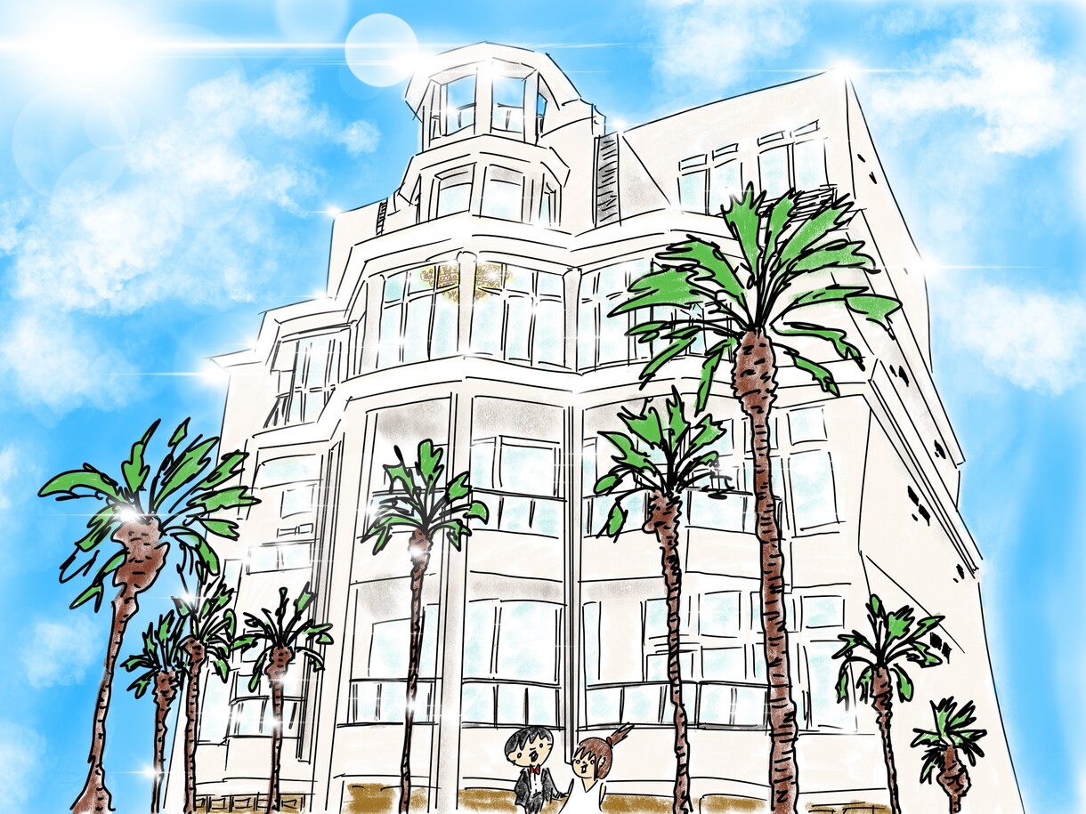 ご自宅やお店のファサードのイラストを描きます 一から手描きイラストしてデータ納品します イメージ3