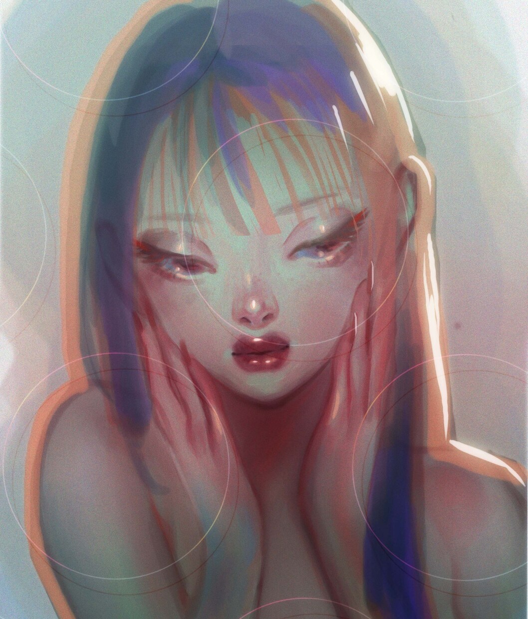 アイコンなど他、雰囲気ある女の子のイラスト描きます 絵柄の指定、イラストの雰囲気など丁寧に表現いたします！ イメージ4
