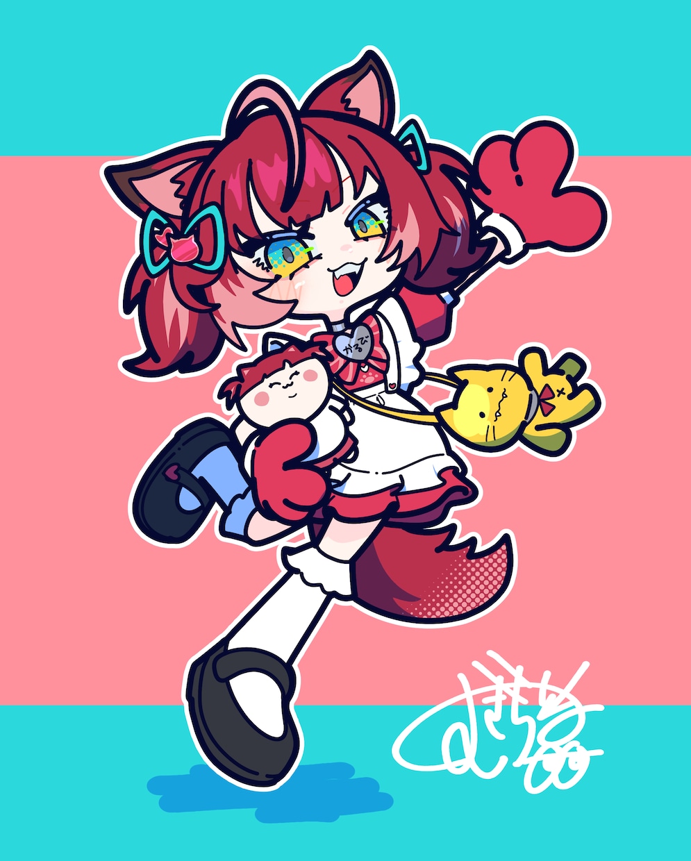 目を引くオリジナルアイコン制作します グッズ制作用イラストやキャラクターデザインもお任せください！ イメージ7