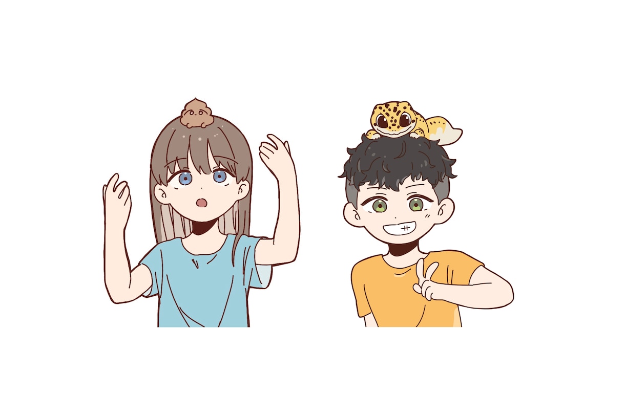 商用・個人用可！オリジナルLINEスタンプ作ります プレゼント・ギフトにも◎届いて嬉しいスタンプを目指します イメージ4