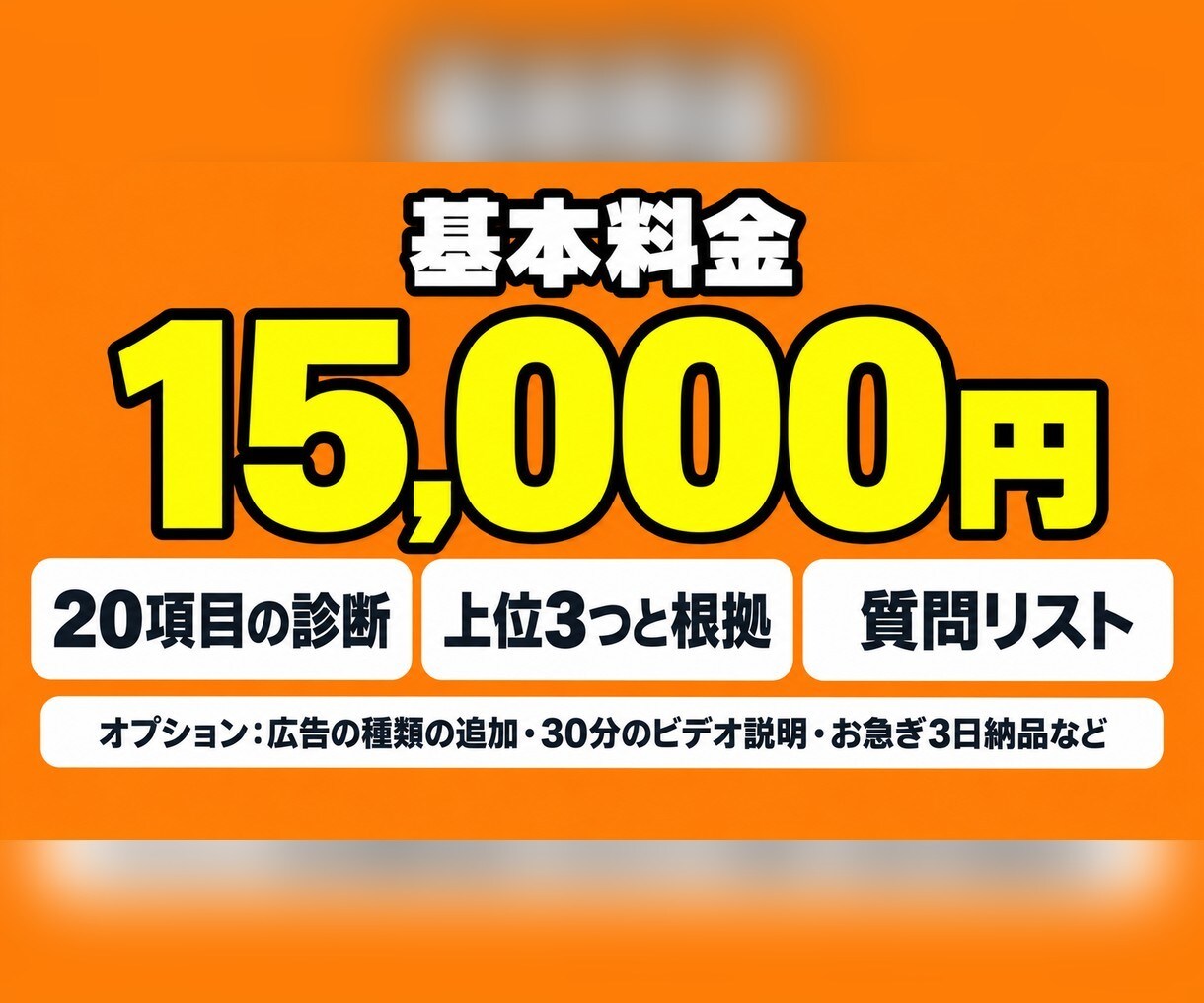 代理店運用の広告をセカンドオピニオンで診断します Google・Meta広告の「お金の漏れ」を書面で指摘します イメージ8