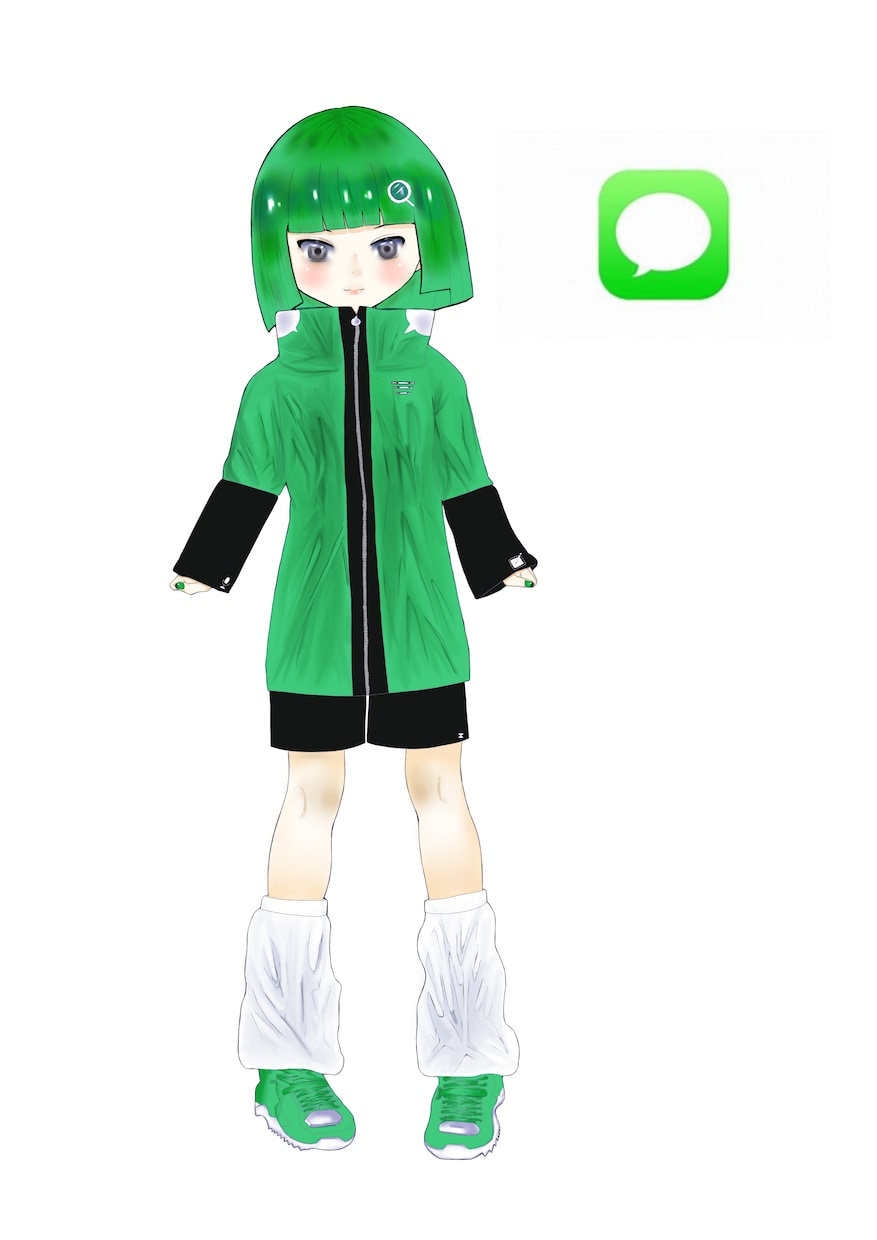 立ち絵を描きます 可愛い女の子やSDキャラを描くことが得意です イメージ7