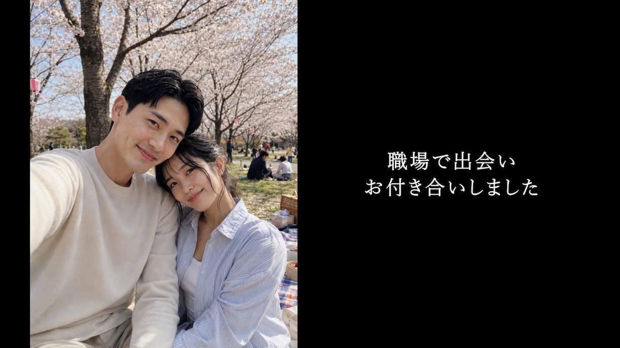 映画のような結婚式プロフィールムービーを制作します シンプルなデザインで思い出が伝わる結婚式ムービーです イメージ4