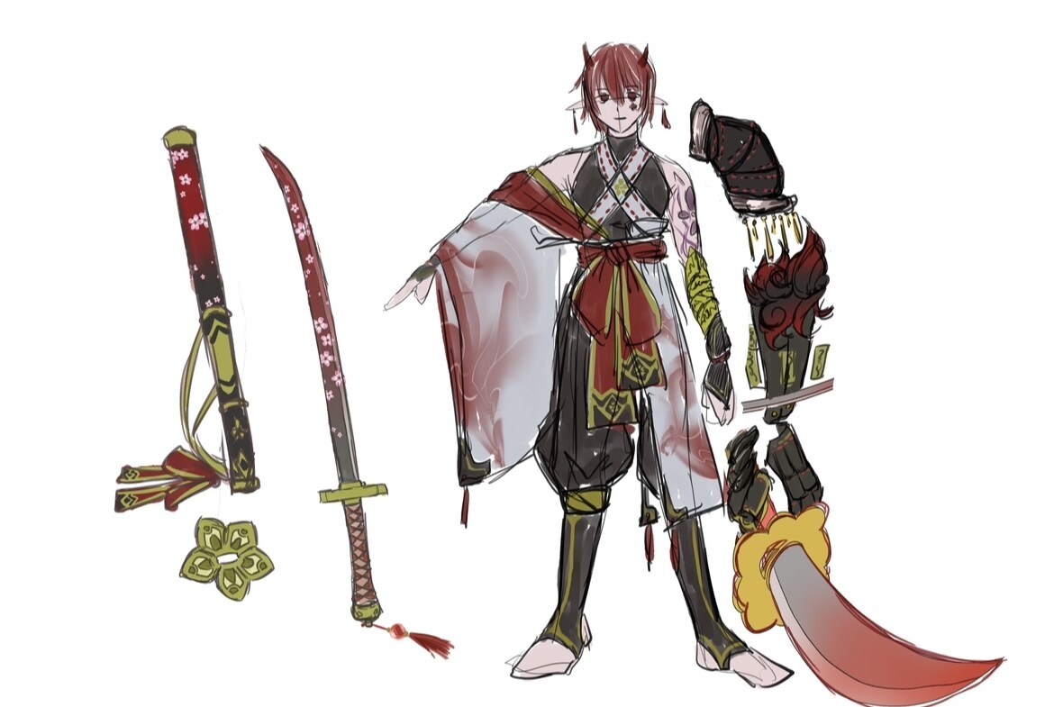 キャラデザと立ち絵作成をいたします 豊富な衣装案であなただけのキャラクターを作成します イメージ4