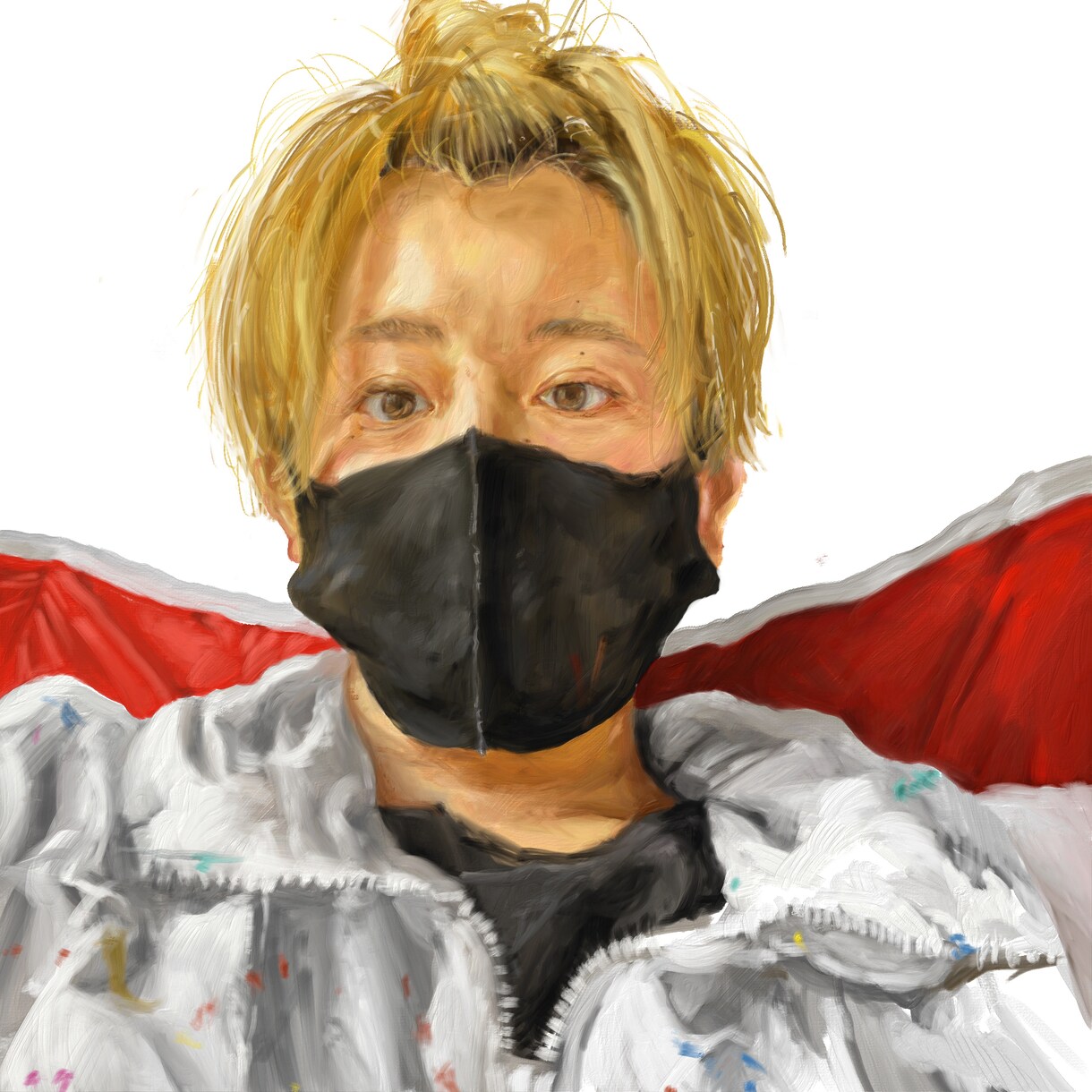 1人様専用/忠実でリアルな似顔絵を描きます まるで油絵のような、重厚感のある特別な似顔絵 イメージ2