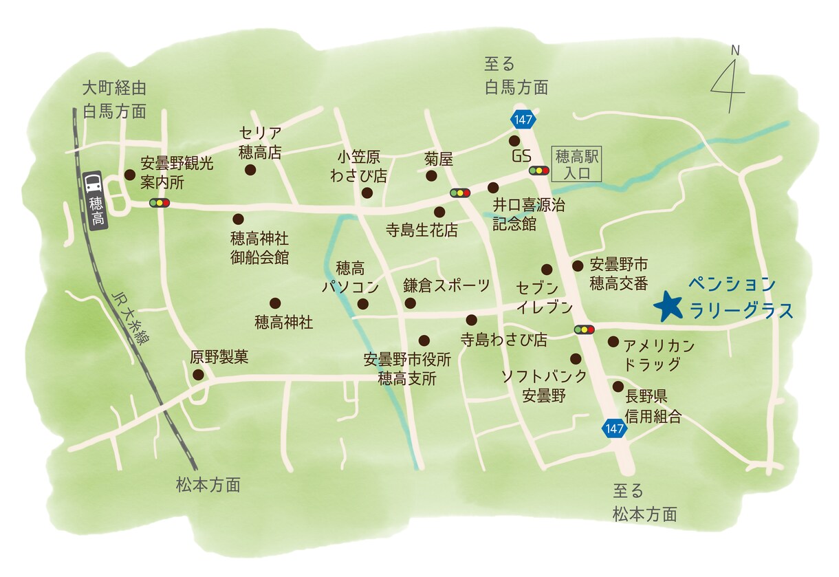シンプル ＆ わかりやすい地図作成いたします 会社や店舗用に最適！ オリジナルの地図が欲しい方にオススメ！ イメージ8