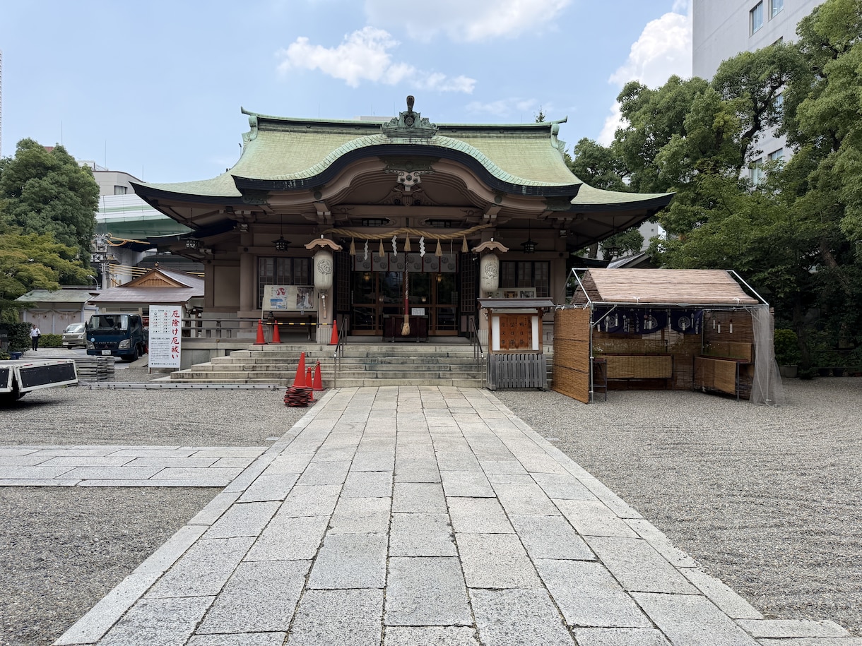 坐摩神社・サムハラ神社の二社にて代理参拝を行います 土地の守護と無傷無病の強力なご利益を真心込めてお届けします。 イメージ2