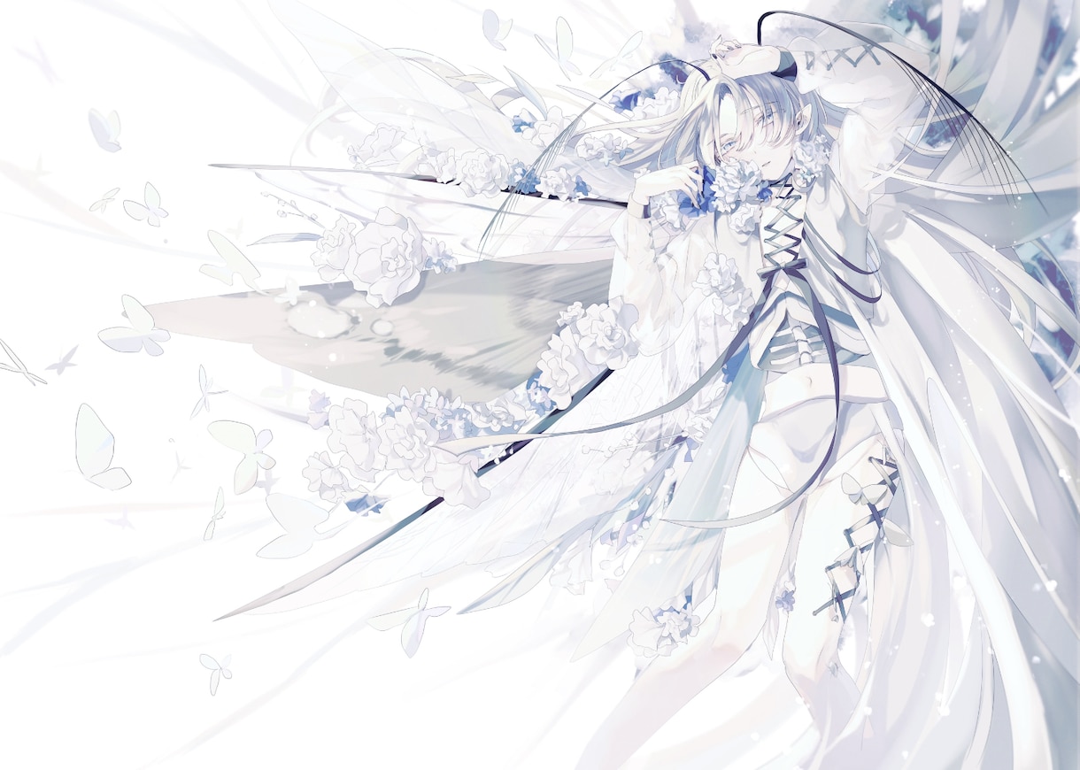 イラスト制作承ります 背景つきや全身絵も！多用途に対応いたします。 イメージ3