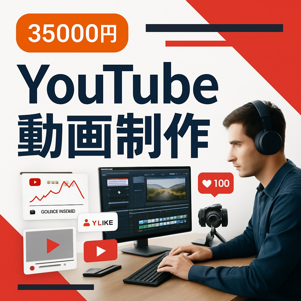 バズるYouTube動画を制作します 登録者数・再生数のアップを実現 イメージ1