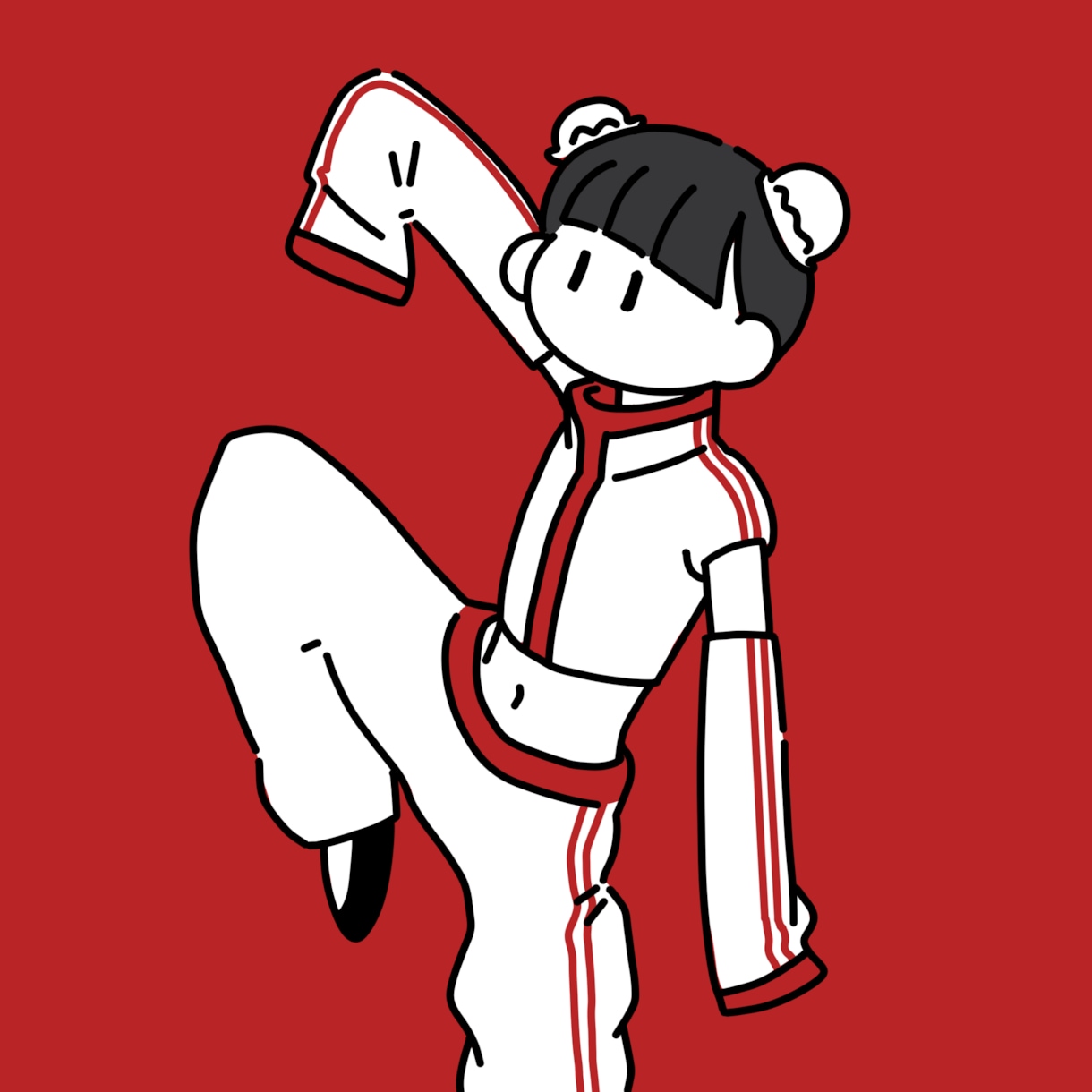 シンプル・シュールな可愛いイラスト作成します トレンド感・真面目過ぎないイメージを求めてる方へ イメージ1