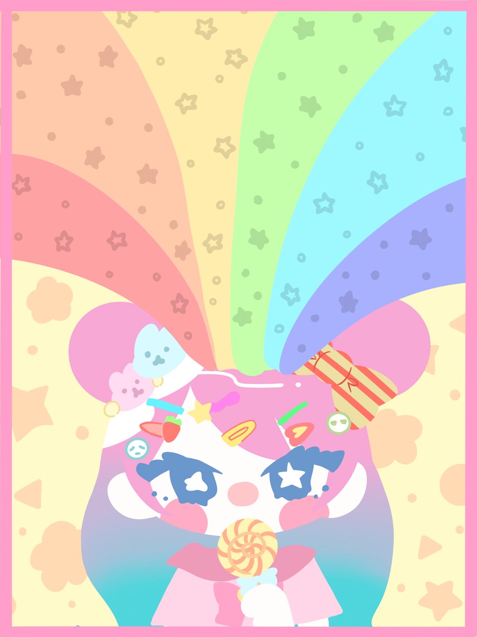ゆめかわいいイラスト制作します 主線なし×パステルカラーのやわらかいイラストが好きな方へ イメージ10