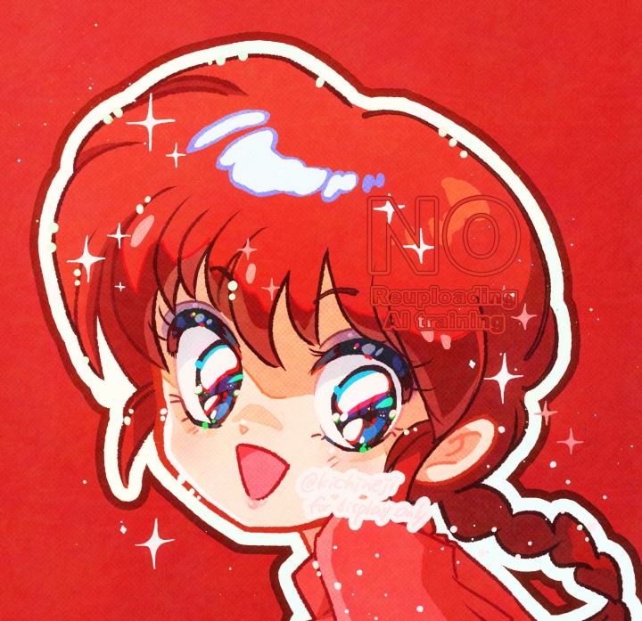 レトロアニメ風の肩上イラスト制作します アイコンなどにどうぞ！ラフ提出、修正なしのプランです。 イメージ10