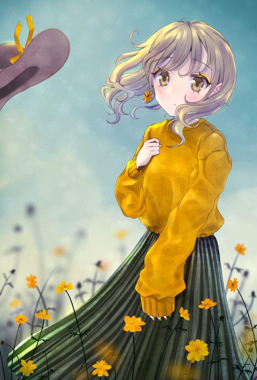 イラスト一枚絵描きます かわいい女の子の一枚絵が欲しい方！ゲームイラストにも◎ イメージ5