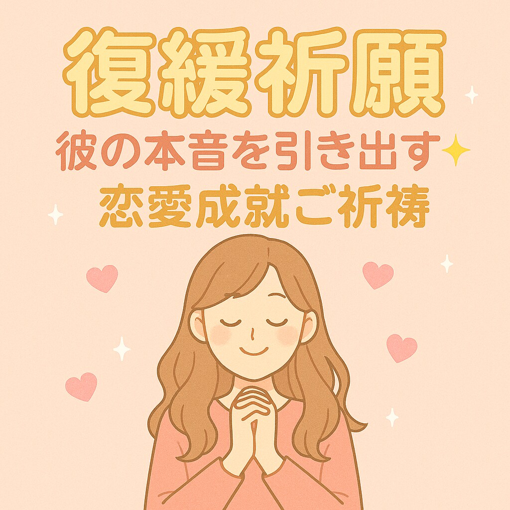 最強縁結び・ツインレイ診断・彼の気持ち霊視します ツインレイの彼の気持ちを視て、代理参拝で強く縁結びをします！ イメージ3