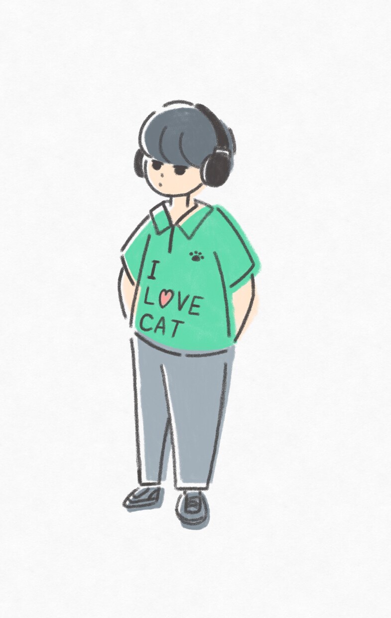 ゆるふわ系のイラスト作成します カップルのゆるふわ系キャラなど イメージ2