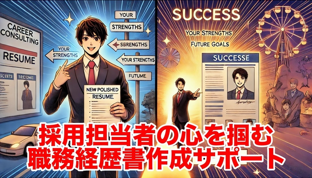 内定率アップ！魅力伝える職務経歴書を作成します あなたの魅力を引き出す！内定を掴む職務経歴書作成支援 イメージ4