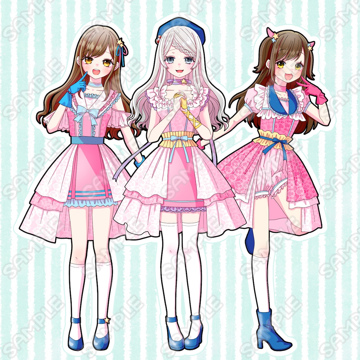 初心者大歓迎！可愛いイラスト描きます イラストオーダーの仕方がわからない方でも大歓迎！ イメージ8
