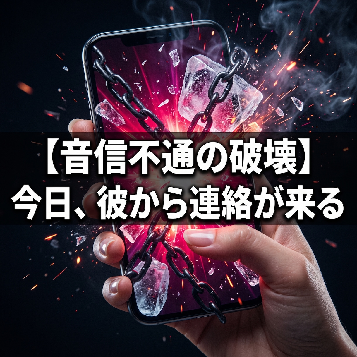 音信不通の絶望を破壊し彼から連絡を乞う沼へ導きます 未読とブロックの闇は終了。彼が焦って連絡してくる大逆転へ！ イメージ1