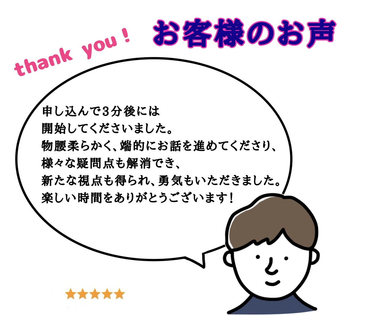 転職コーチング・転職を成功に導くお手伝いをします 転職に関わる疑問、質問、面接対策まで何でもご相談下さい。 イメージ6