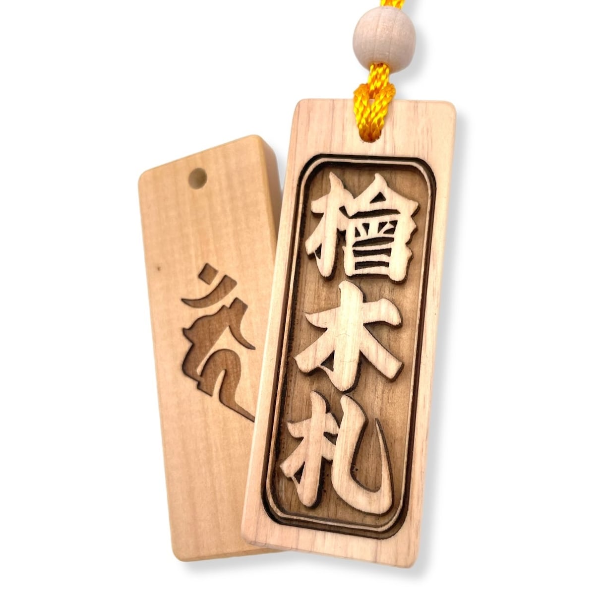 国産桧で世界に一つのオリジナル喧嘩札をお作りします 【完全オーダーメイド】 桧木札 本格喧嘩札 お祭り 名入れ イメージ1