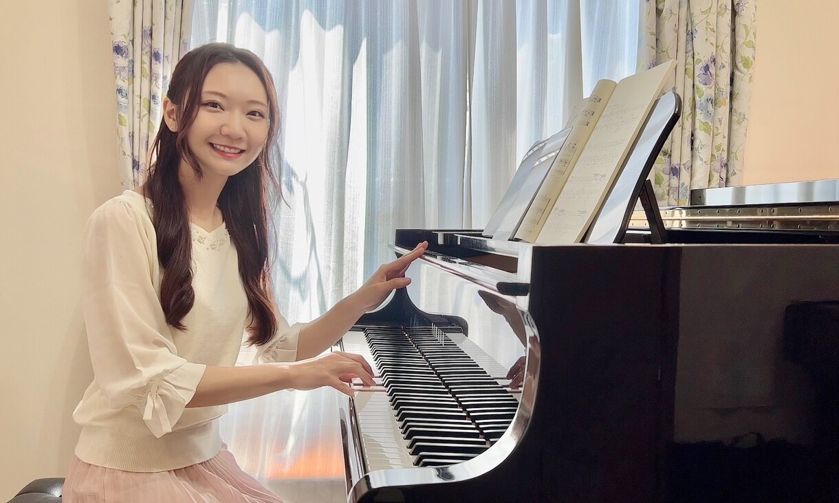 ピアノオンラインレッスンをしております 幼児〜大人の方を対象に楽しく丁寧なレッスンしています！ イメージ1