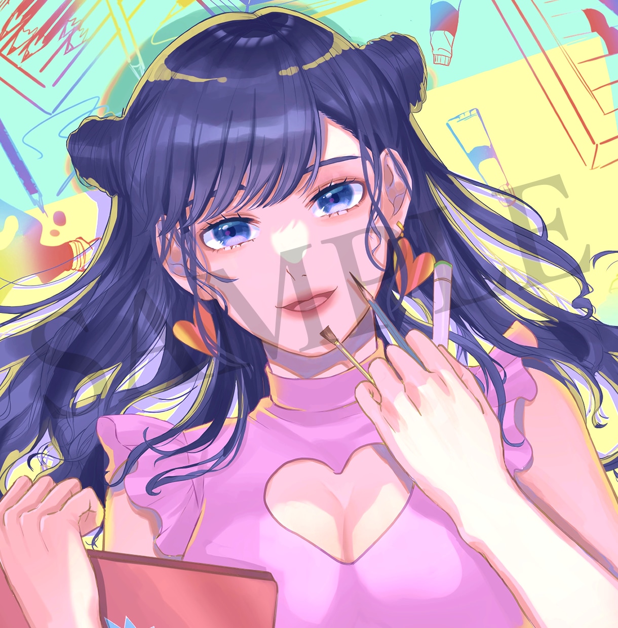 目に留まる！魅力的なイラストを制作します 老若男女／人外／2人以上の集合絵など幅広く対応可能◎ イメージ3