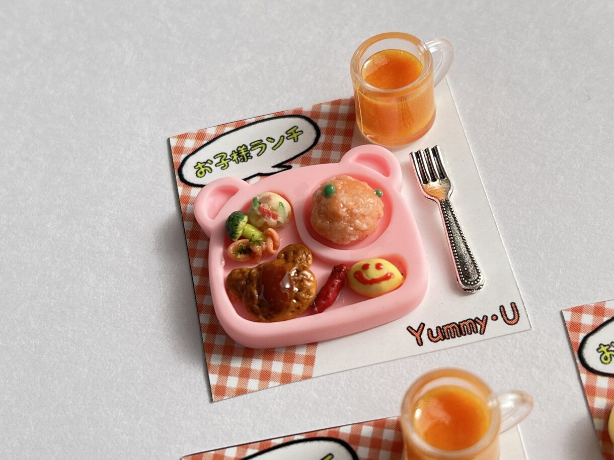 お持ちのお人形へご馳走様作ります 思い出の食事をミニチュアで飾りたい！そんな方も是非♪ イメージ2