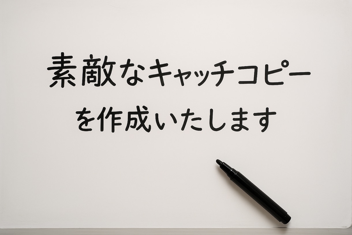 素敵なキャッチコピーを作成いたします あなたの商品・サービスを「一言で伝わる魅力的なコピー」に。 イメージ1