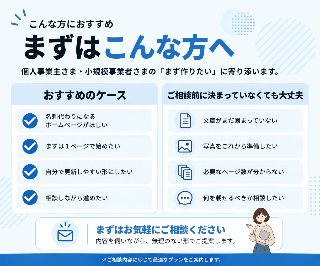SWELLでホームページを制作します シンプルで見やすいホームページを丁寧に制作します イメージ3