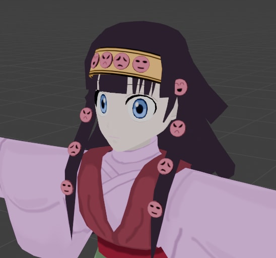 3Dキャラクターモデルを制作します イラストを準備するだけでOK。 イメージ2