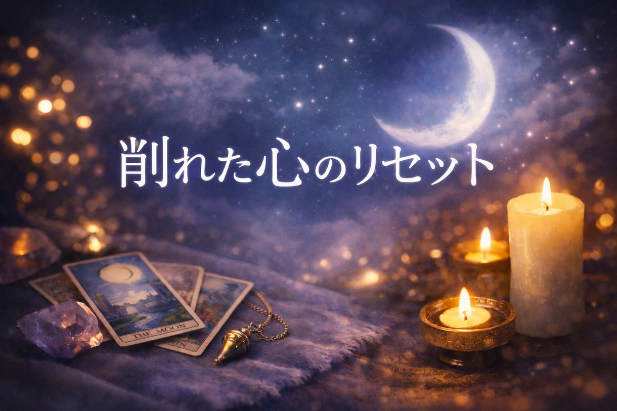 心に寄り添い鑑定します 疲れた心にやさしい時間を何でも話してください イメージ1