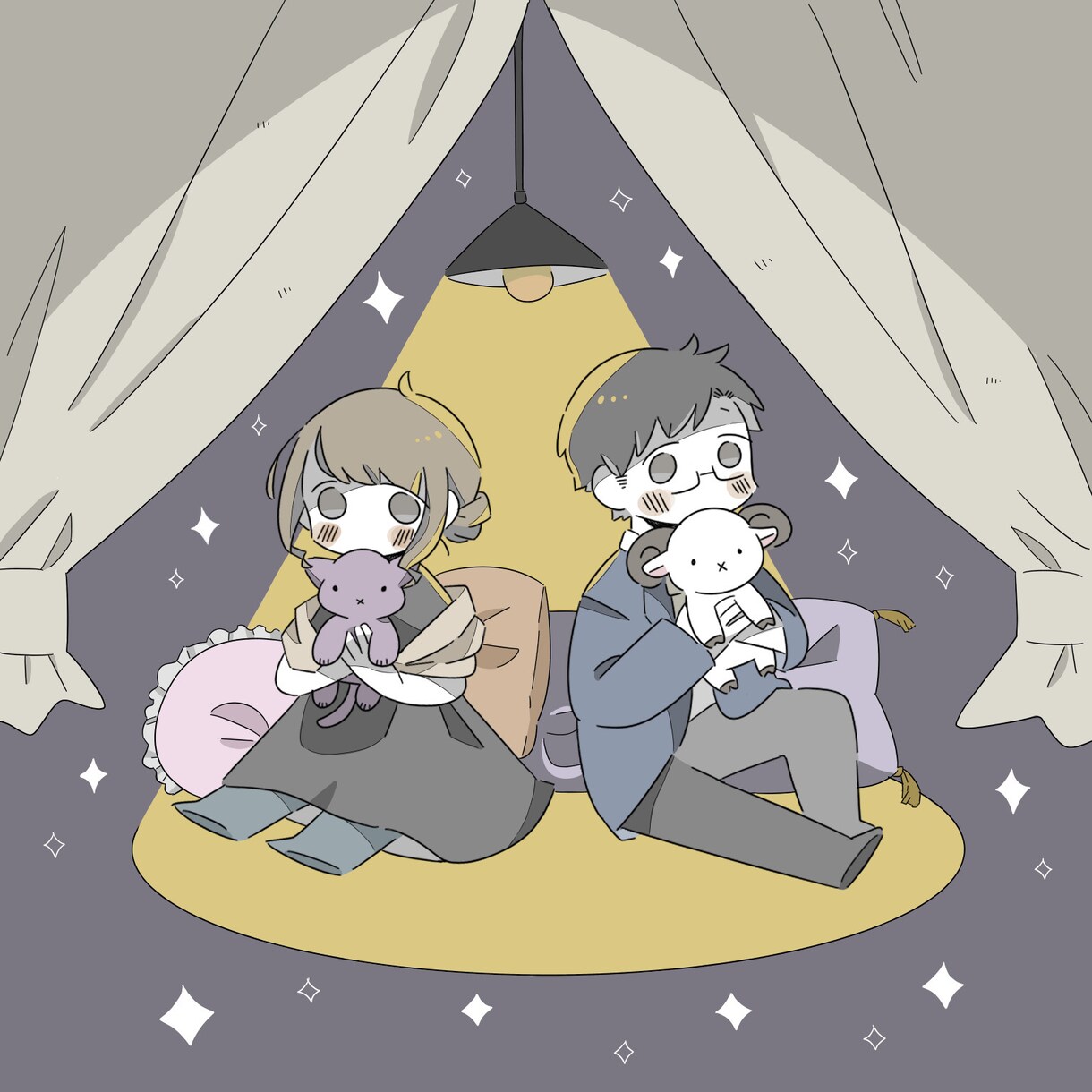 ゆるかわイラスト描いちゃいます LINEやインスタのプロフィール画像などに！ イメージ1