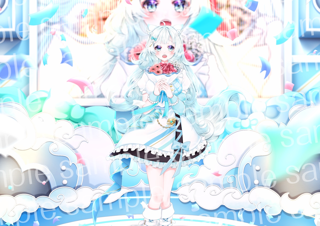 オリジナルの立ち絵お描きします キャラクターデザインから描き起こし、新調までお任せください！ イメージ10