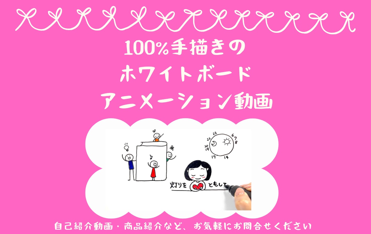100％手描きのアニメーション作ります あなたの想いに寄り添ったアニメーション動画を作成します イメージ1