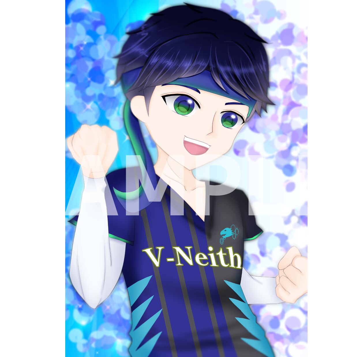 Vtuber、１枚絵、動画用イラストを描きます かわいい系、かっこいい系なんでもＯＫ！ イメージ3
