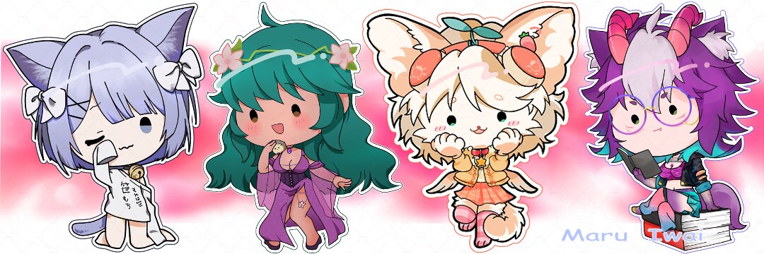 SD・カスタムミニキャライラスト描きます シンプルテイストの可愛いちびキャラをお描きします イメージ3