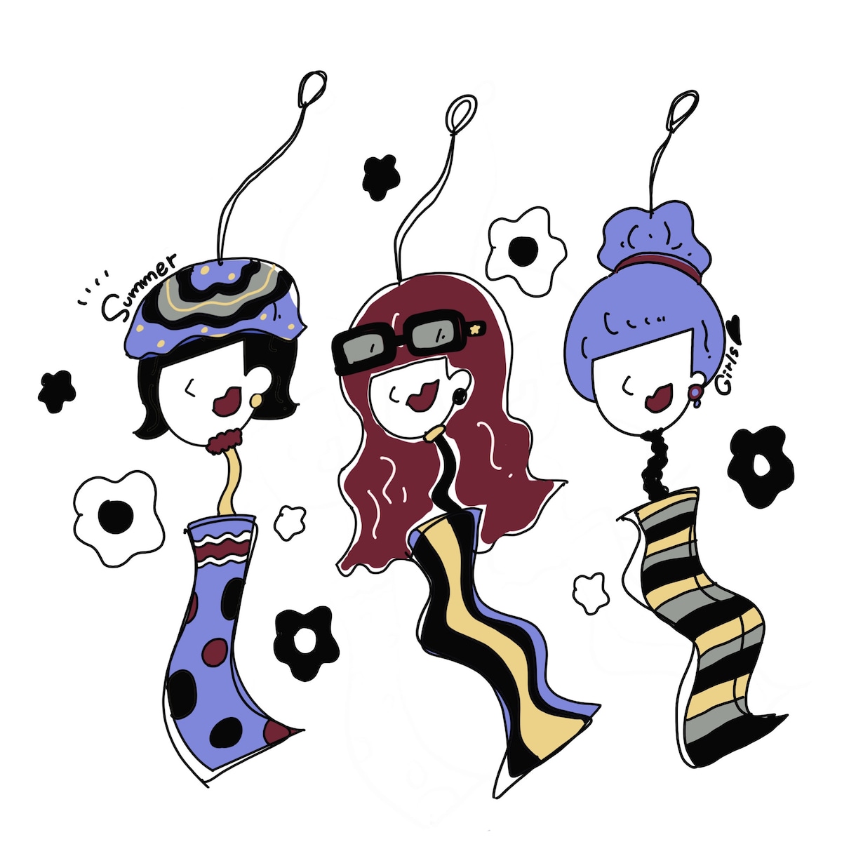 個人利用 : 個性的でかわいいイラスト描きます 現役空間デザイナーが色彩感覚を生かしたイラストを届けます！ イメージ9