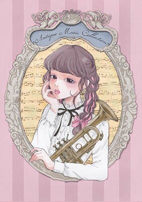 レトロおしゃれなガールズイラスト制作致します あなただけの可愛いGIRLsお描きします♡ イメージ8